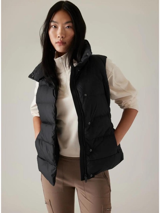 Athleta Jackets & Blazers - Athleta Downtown Vest Black Size Small